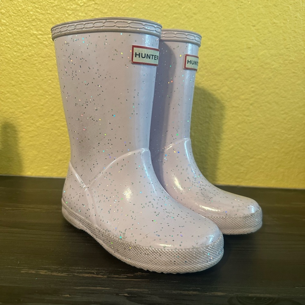 Hunter toddler boots size 10